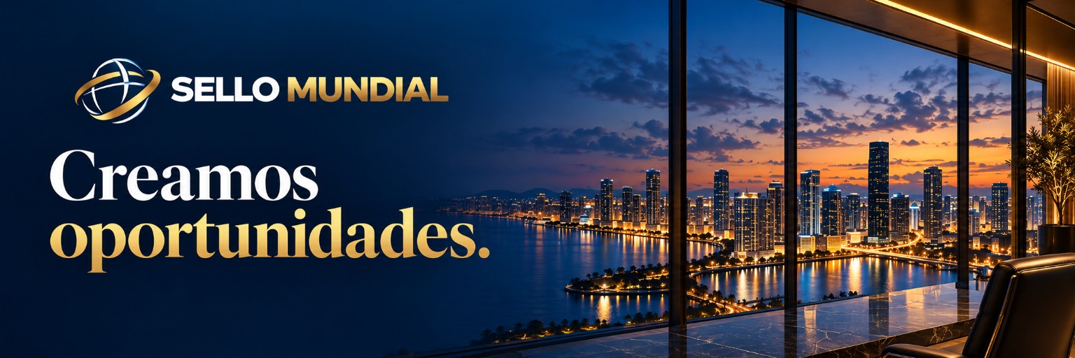 Sello Mundial: creamos oportunidades.